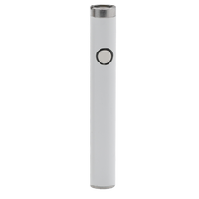 Load image into Gallery viewer, BT350V is a variable voltage battery. Different cartridges come with a wide range of resistance in the atomizers, so it’s important for a battery to be able to adapt on the fly. Quickly cycle through three different voltage settings (3.2V, 3.6V, 4.0V) with 3 clicks of the button. The preheat function (2 clicks) gently warms up the oil for a short time to help gear it up for a good hearty rip.