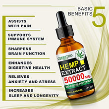 Load image into Gallery viewer, Envisha Hemp Oil CBD 50000mg Dietry Supplement Herbal Tincture Drops 30ml 1 fl.oz.