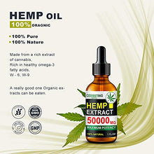 Load image into Gallery viewer, Envisha Hemp Oil CBD 50000mg Dietry Supplement Herbal Tincture Drops 30ml 1 fl.oz.