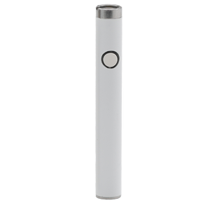 BT350V is a variable voltage battery. Different cartridges come with a wide range of resistance in the atomizers, so it’s important for a battery to be able to adapt on the fly. Quickly cycle through three different voltage settings (3.2V, 3.6V, 4.0V) with 3 clicks of the button. The preheat function (2 clicks) gently warms up the oil for a short time to help gear it up for a good hearty rip.