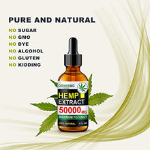 Load image into Gallery viewer, Envisha Hemp Oil CBD 50000mg (3 Pack) Dietary Supplement Herbal Tincture Drops 30ml 1 fl.oz.